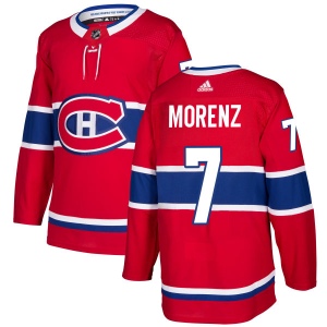 Men's Howie Morenz Montreal Canadiens Authentic Jersey - Red