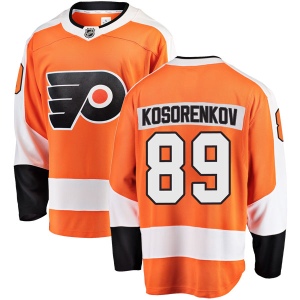 Men's Ivan Kosorenkov Philadelphia Flyers Breakaway Home Jersey - Orange