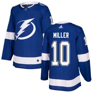 Men's J.T. Miller Tampa Bay Lightning Authentic Home Jersey - Blue