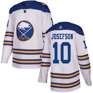 Men's Jacob Josefson Buffalo Sabres Authentic 2018 Winter Classic Jersey - White