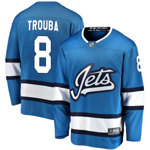 Men's Jacob Trouba Winnipeg Jets Breakaway Alternate Jersey - Blue