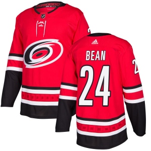 Men's Jake Bean Carolina Hurricanes Authentic Jersey - Red