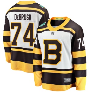 Men's Jake DeBrusk Boston Bruins 2019 Winter Classic Breakaway Jersey - White