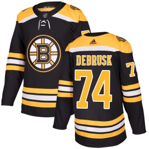 Men's Jake DeBrusk Boston Bruins Authentic Jersey - Black