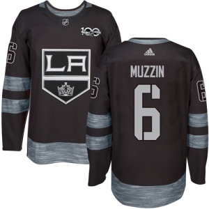 Men's Jake Muzzin Los Angeles Kings Authentic 1917-2017 100th Anniversary Jersey - Black