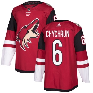 Men's Jakob Chychrun Arizona Coyotes Authentic Maroon Jersey