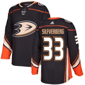 Men's Jakob Silfverberg Anaheim Ducks Authentic Jersey - Black