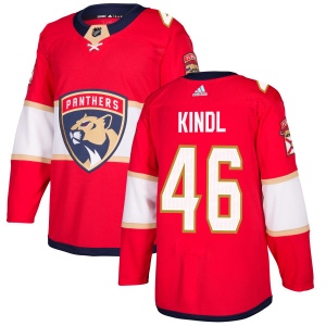 Men's Jakub Kindl Florida Panthers Authentic Jersey - Red