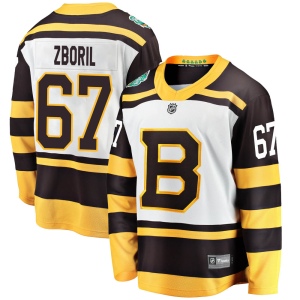 Men's Jakub Zboril Boston Bruins 2019 Winter Classic Breakaway Jersey - White