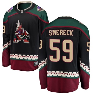 Men's Jalen Smereck Arizona Coyotes Breakaway Alternate Jersey - Black