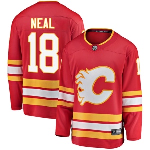 Men's James Neal Calgary Flames Breakaway Alternate Jersey - Red