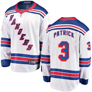 Men's James Patrick New York Rangers Breakaway Away Jersey - White