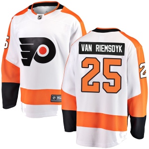 Men's James van Riemsdyk Philadelphia Flyers Breakaway Away Jersey - White