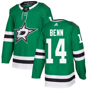 Men's Jamie Benn Dallas Stars Authentic Kelly Jersey - Green