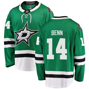 Men's Jamie Benn Dallas Stars Breakaway Home Jersey - Green