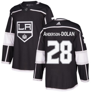 Men's Jaret Anderson-Dolan Los Angeles Kings Authentic Home Jersey - Black