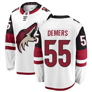 Men's Jason Demers Arizona Coyotes Authentic Away Jersey - White