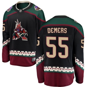 Men's Jason Demers Arizona Coyotes Breakaway Alternate Jersey - Black