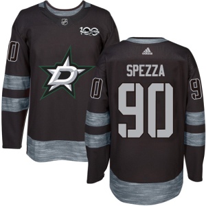 Men's Jason Spezza Dallas Stars Authentic 1917-2017 100th Anniversary Jersey - Black