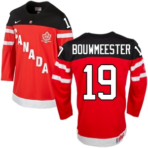 Men's Jay Bouwmeester Team Canada Premier 100th Anniversary Olympic Hockey Jersey - Red