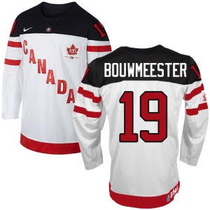 Men's Jay Bouwmeester Team Canada Premier 100th Anniversary Olympic Hockey Jersey - White