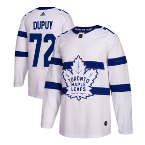 Men's Jean Dupuy Toronto Maple Leafs Authentic 2018 Stadium Series Jersey - White