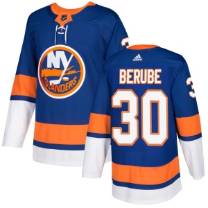 Men's Jean-Francois Berube New York Islanders Authentic Jersey - Royal