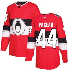 Men's Jean-Gabriel Pageau Ottawa Senators Authentic 2017 100 Classic Jersey - Red