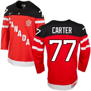 Men's Jeff Carter Team Canada Premier 100th Anniversary Olympic Hockey Jersey - Red