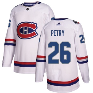 Men's Jeff Petry Montreal Canadiens Authentic 2017 100 Classic Jersey - White