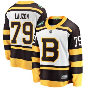 Men's Jeremy Lauzon Boston Bruins 2019 Winter Classic Breakaway Jersey - White