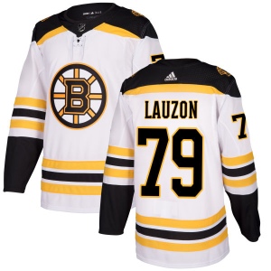 Men's Jeremy Lauzon Boston Bruins Authentic Jersey - White