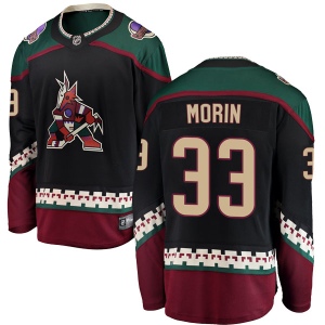 Men's Jeremy Morin Arizona Coyotes Breakaway Alternate Jersey - Black