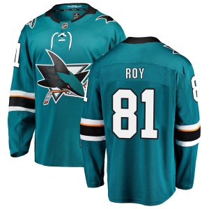 Men's Jeremy Roy San Jose Sharks Breakaway Home Jersey - Teal