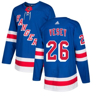 Men's Jimmy Vesey New York Rangers Authentic Jersey - Royal