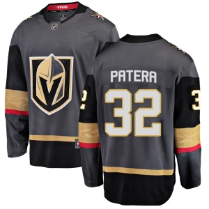 Men's Jiri Patera Vegas Golden Knights Breakaway Black Home Jersey - Gold