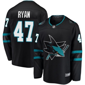 Men's Joakim Ryan San Jose Sharks Breakaway Alternate Jersey - Black