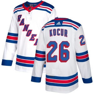 Men's Joe Kocur New York Rangers Authentic Jersey - White