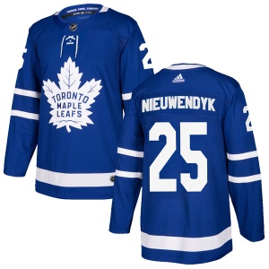 Men's Joe Nieuwendyk Toronto Maple Leafs Authentic Home Jersey - Blue