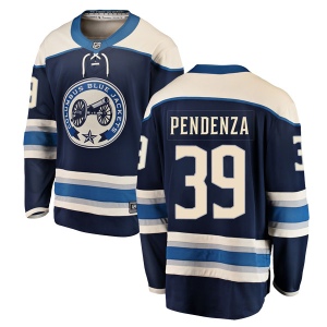 Men's Joe Pendenza Columbus Blue Jackets Breakaway Alternate Jersey - Blue