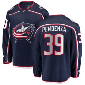 Men's Joe Pendenza Columbus Blue Jackets Breakaway Home Jersey - Navy