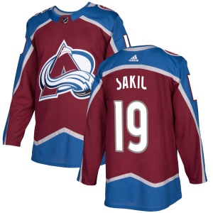 Men's Joe Sakic Colorado Avalanche Authentic Burgundy Jersey