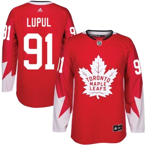 Men's Joffrey Lupul Toronto Maple Leafs Authentic Alternate Jersey - Red