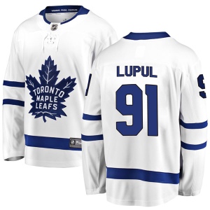 Men's Joffrey Lupul Toronto Maple Leafs Breakaway Away Jersey - White