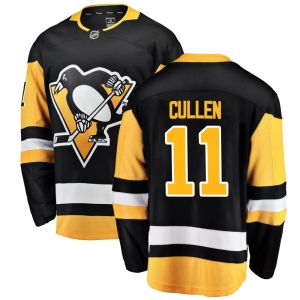 Men's John Cullen Pittsburgh Penguins Breakaway Home Jersey - Black