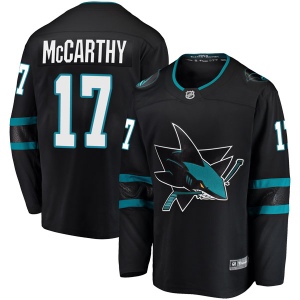 Men's John McCarthy San Jose Sharks Breakaway Alternate Jersey - Black