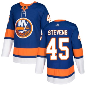 Men's John Stevens New York Islanders Authentic Home Jersey - Royal