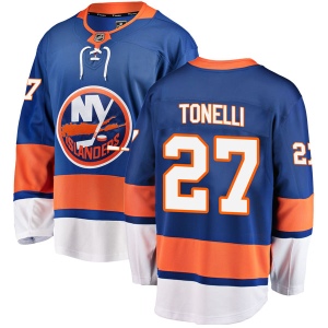 Men's John Tonelli New York Islanders Breakaway Home Jersey - Blue