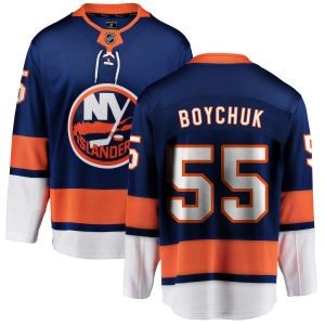 Men's Johnny Boychuk New York Islanders Home Breakaway Jersey - Blue