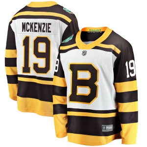 Men's Johnny Mckenzie Boston Bruins 2019 Winter Classic Breakaway Jersey - White